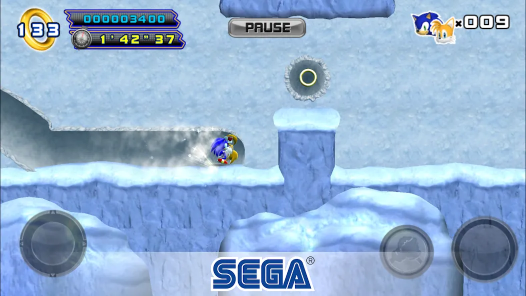 Sonic The Hedgehog 4 Ep. II [MOD: безлимитные жизни и открыты все уровни] Screenshot 3