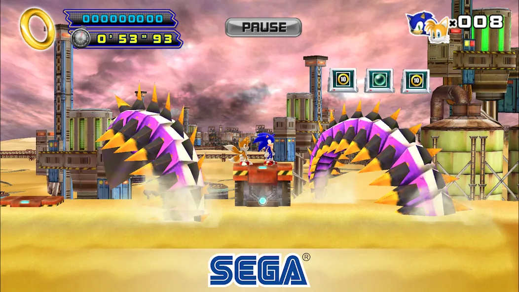 Sonic The Hedgehog 4 Ep. II [MOD: безлимитные жизни и открыты все уровни] Screenshot 4