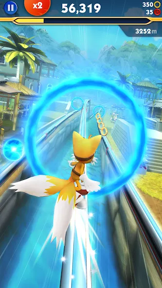 Sonic Dash 2: Sonic Boom Run [MOD: безлимитные кольца и разблокированы персонажи] Screenshot 4