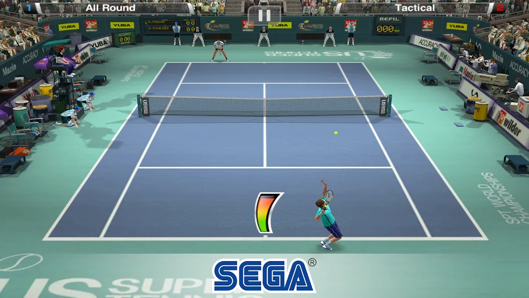 Virtua Tennis Challenge [MOD: безлимитные деньги и энергия] Screenshot 2