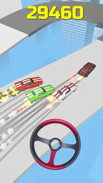 Hyper Drift! [MOD: безлимитные деньги и ускорение автомобилей] Screenshot 2