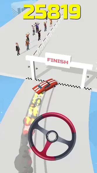 Hyper Drift! [MOD: безлимитные деньги и ускорение автомобилей] Screenshot 4