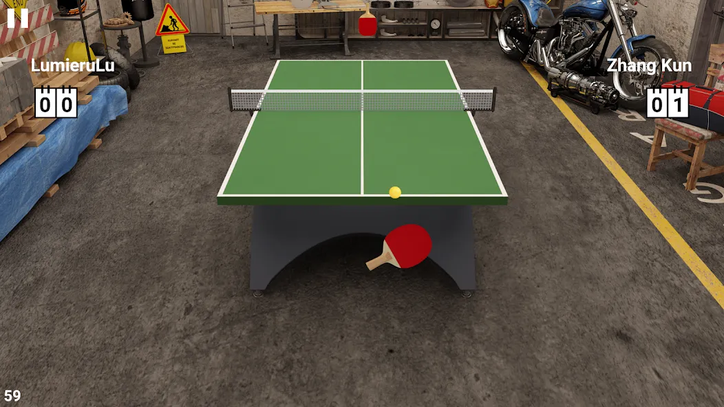 Virtual Table Tennis [MOD: безлимитные монеты и все ракетки] Screenshot 1