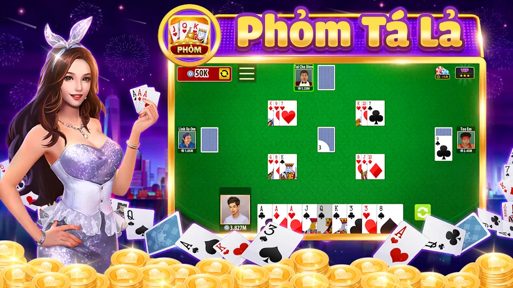 Phom, Ta la [MOD: безлимитные монеты и подсказки] Screenshot 1