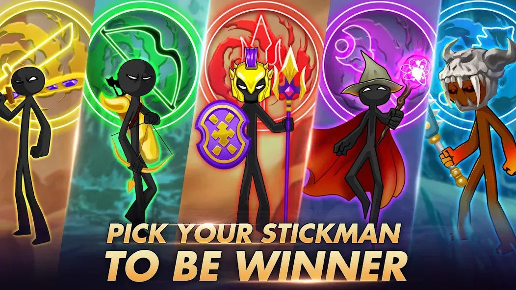 Stick Dynasty [MOD: безлимитные деньги и алмазы] Screenshot 4