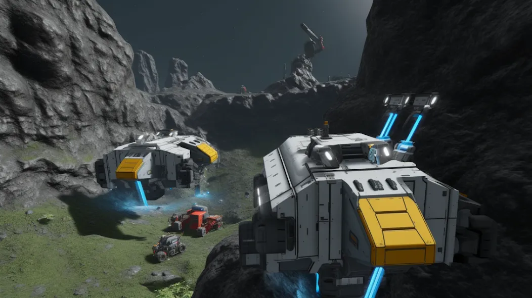 Ark of War: Aim for the cosmos [MOD: безлимитные ресурсы и ускоренное развитие] Screenshot 4