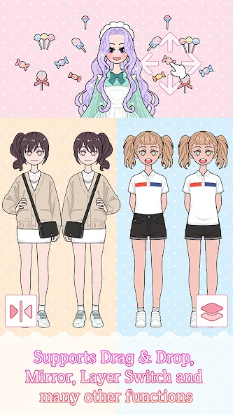 Lily Diary : Dress Up Game [MOD: безлимитные монеты и открыты все предметы] Screenshot 2