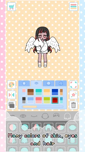 Pastel Friends : Dress Up Game [MOD: разблокированы все наряды и аксессуары] Screenshot 5