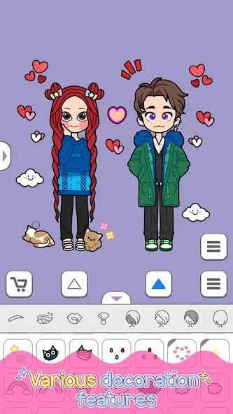 Lily Story : Dress Up Game [MOD: все наряды и аксессуары открыты] Screenshot 2