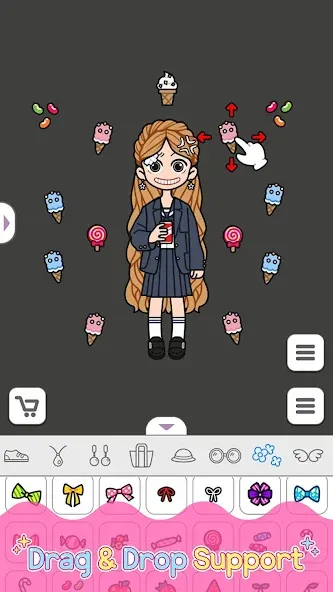 Lily Story : Dress Up Game [MOD: все наряды и аксессуары открыты] Screenshot 3