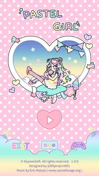 Pastel Girl : Dress Up Game [MOD: разблокированы все наряды и аксессуары] Screenshot 1