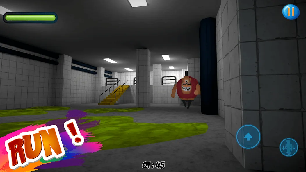 Mr Obby's Detention [MOD: без рекламы и все уровни открыты] Screenshot 2