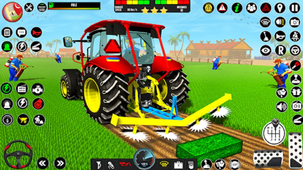 Indian Tractor Driving Game 3D [MOD: безлимитные деньги и топливо] Screenshot 5