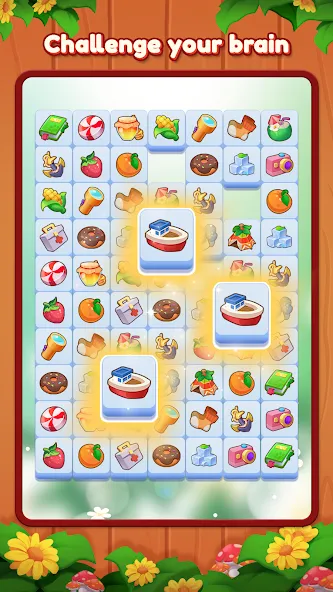 Triple Connect: Match Tile [MOD: безлимитные подсказки и отмены ходов] Screenshot 3