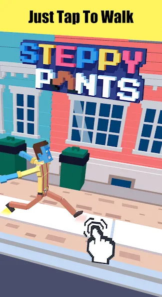 Steppy Pants [MOD: безлимитные деньги и разблокированы персонажи] Screenshot 1