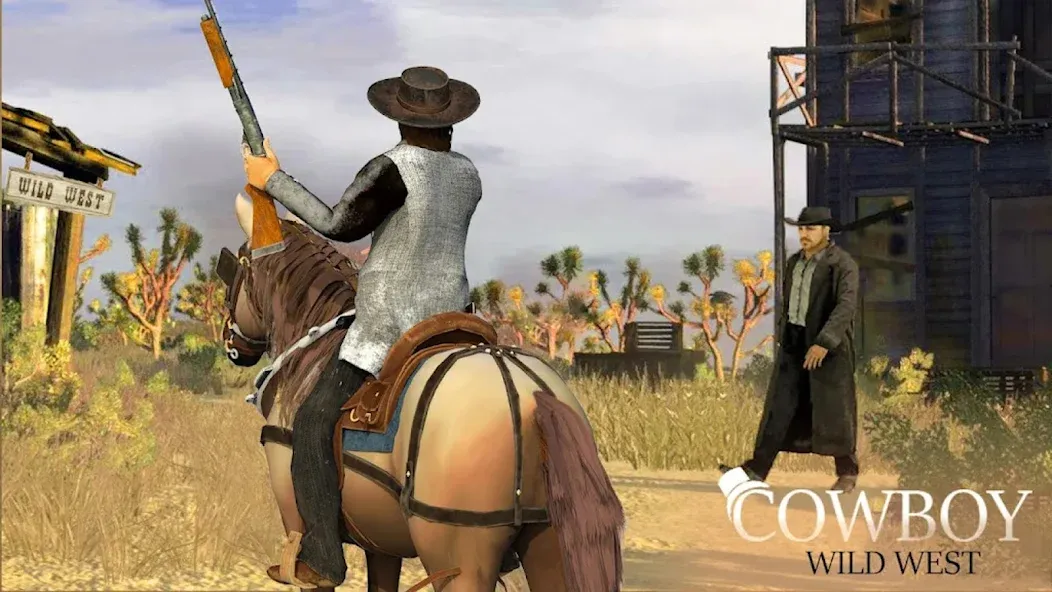 West Cowboy - Gunfighter Game [MOD: много денег и патронов] Screenshot 4