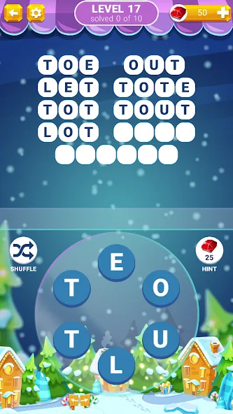 Word Connection: Puzzle Game [MOD: безлимитные подсказки и уровни] Screenshot 2