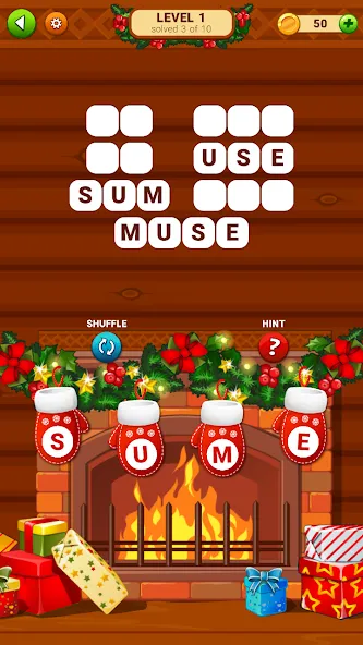 Word Cabin [MOD: подсказки доступны без ограничений] Screenshot 2