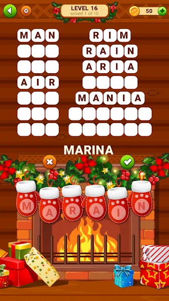 Word Cabin [MOD: подсказки доступны без ограничений] Screenshot 4