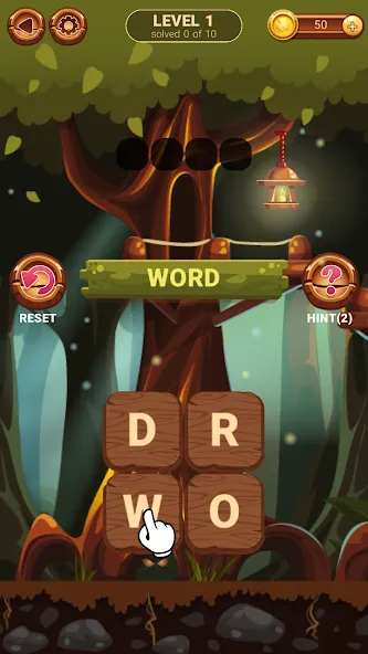 Word Catcher [MOD: безлимитные подсказки и открыты все уровни] Screenshot 2