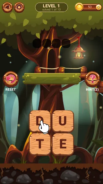 Word Catcher [MOD: безлимитные подсказки и открыты все уровни] Screenshot 3