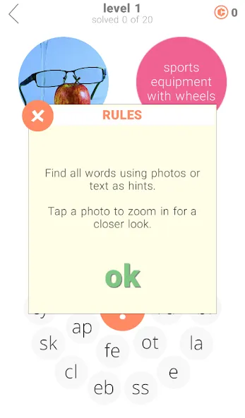 Word Rings 2 [MOD: подсказки доступны без ограничений] Screenshot 4