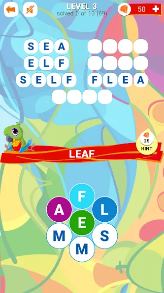 Words in Color [MOD: открыты все уровни и подсказки] Screenshot 3