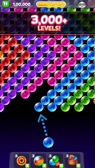 Bubble Shooter: Panda Pop! [MOD: безлимитные жизни и монеты] Screenshot 2