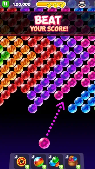 Bubble Shooter: Panda Pop! [MOD: безлимитные жизни и монеты] Screenshot 5
