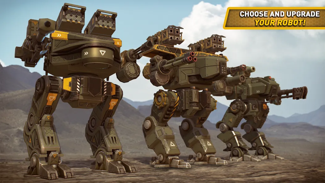 World Of Robots [MOD: неограниченные ресурсы и улучшения] Screenshot 1