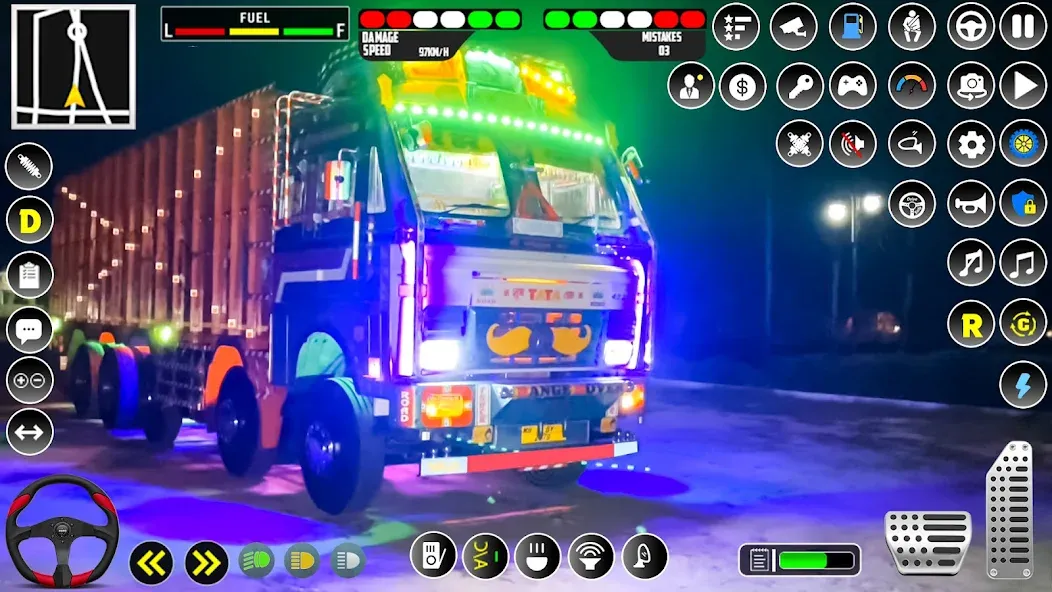 Indian Truck Driver Simulator [MOD: безлимитные деньги и все грузовики открыты] Screenshot 1