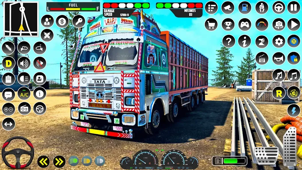 Indian Truck Driver Simulator [MOD: безлимитные деньги и все грузовики открыты] Screenshot 4