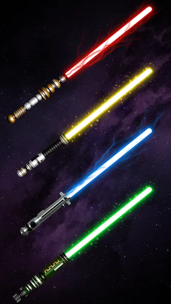 Lightsaber Gun Simulator [MOD: разблокировано всё и без рекламы] Screenshot 1