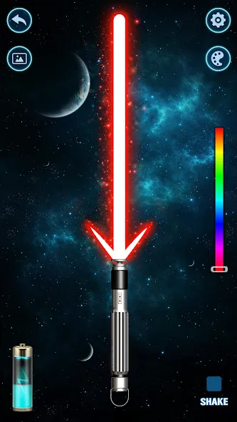 Lightsaber Gun Simulator [MOD: разблокировано всё и без рекламы] Screenshot 4
