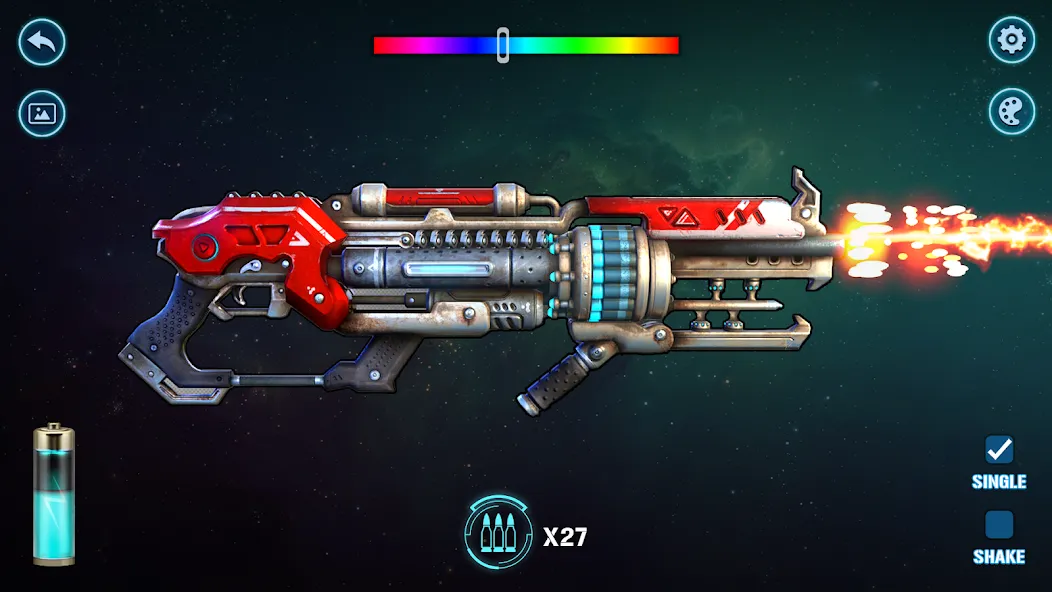 Lightsaber Gun Simulator [MOD: разблокировано всё и без рекламы] Screenshot 5