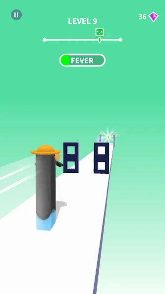 Jelly Shift - Obstacle Course [MOD: безлимитные монеты и все уровни] Screenshot 4