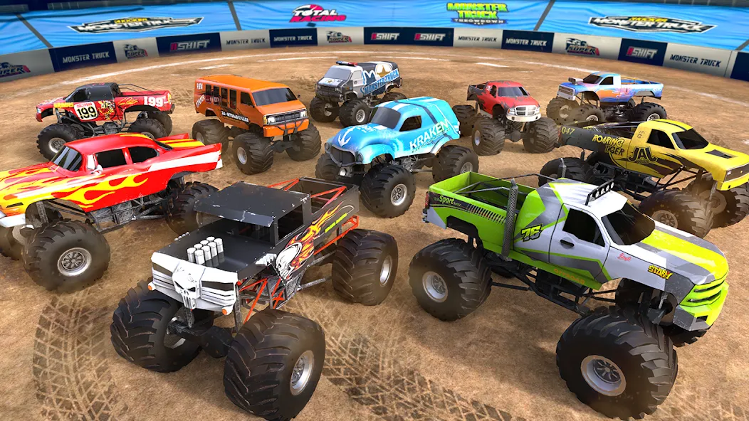 4x4 Monster Truck Racing Games [MOD: безлимитные деньги и все машины] Screenshot 3
