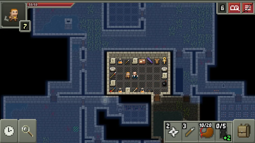 Shattered Pixel Dungeon [MOD: неограниченные ресурсы и усиленные персонажи] Screenshot 2