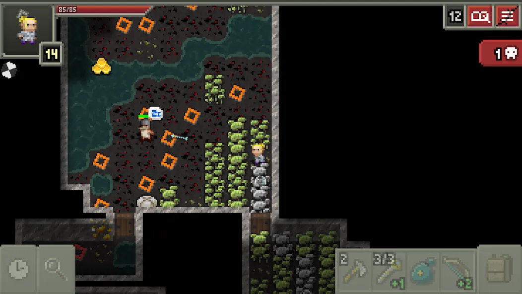 Shattered Pixel Dungeon [MOD: неограниченные ресурсы и усиленные персонажи] Screenshot 3