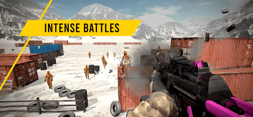 GUNSIM - 3D FPS Shooting Guns [MOD: безлимитные деньги и все оружие] Screenshot 4