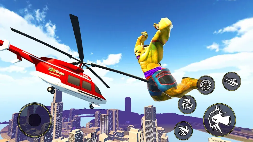 Super City Hero:superhero Game [MOD: безлимитные деньги и суперсилы] Screenshot 4
