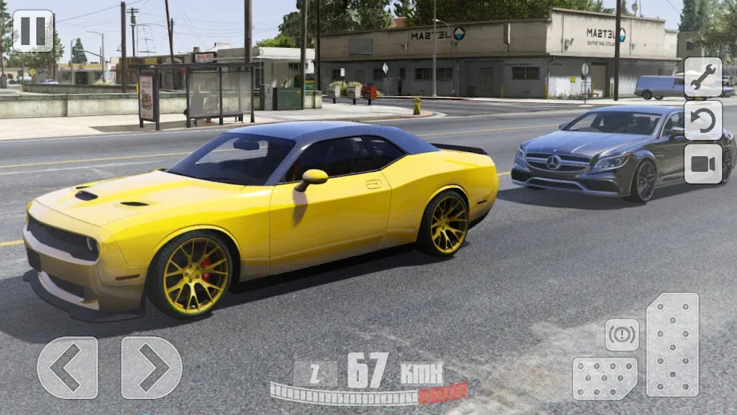 Simulator Dodge Demon Parking [MOD: безлимитные деньги и все машины открыты] Screenshot 4