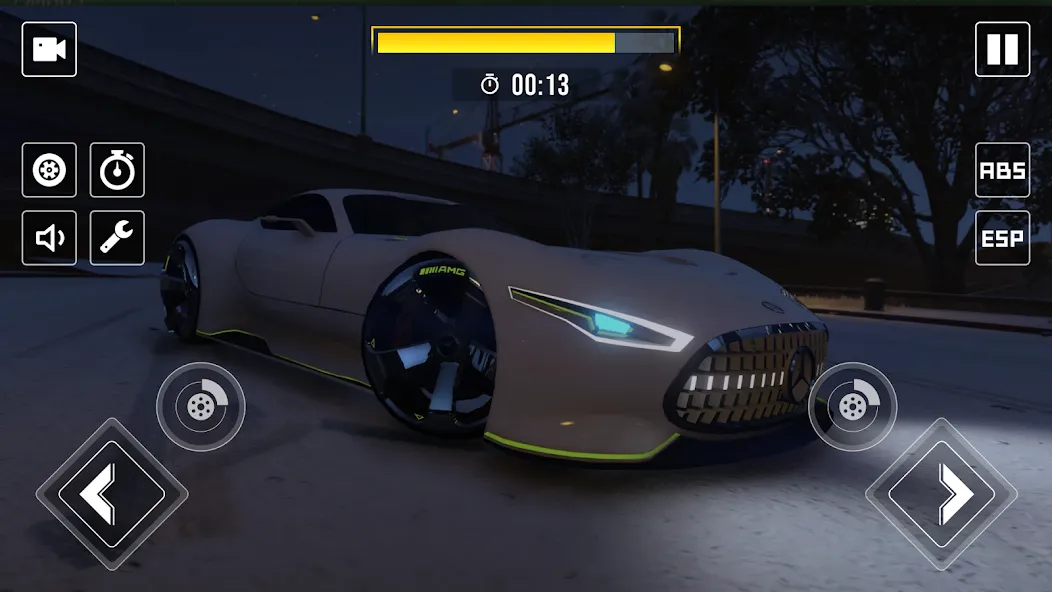 Drive Mercedes Benz Vision Car [MOD: безлимитные деньги и топливо] Screenshot 1