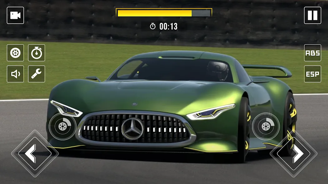 Drive Mercedes Benz Vision Car [MOD: безлимитные деньги и топливо] Screenshot 3