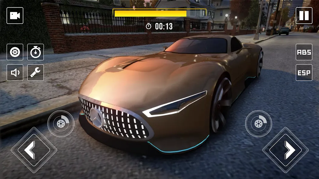 Drive Mercedes Benz Vision Car [MOD: безлимитные деньги и топливо] Screenshot 4