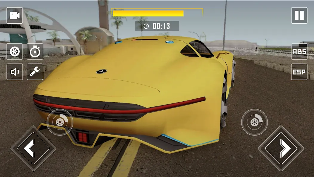 Drive Mercedes Benz Vision Car [MOD: безлимитные деньги и топливо] Screenshot 5