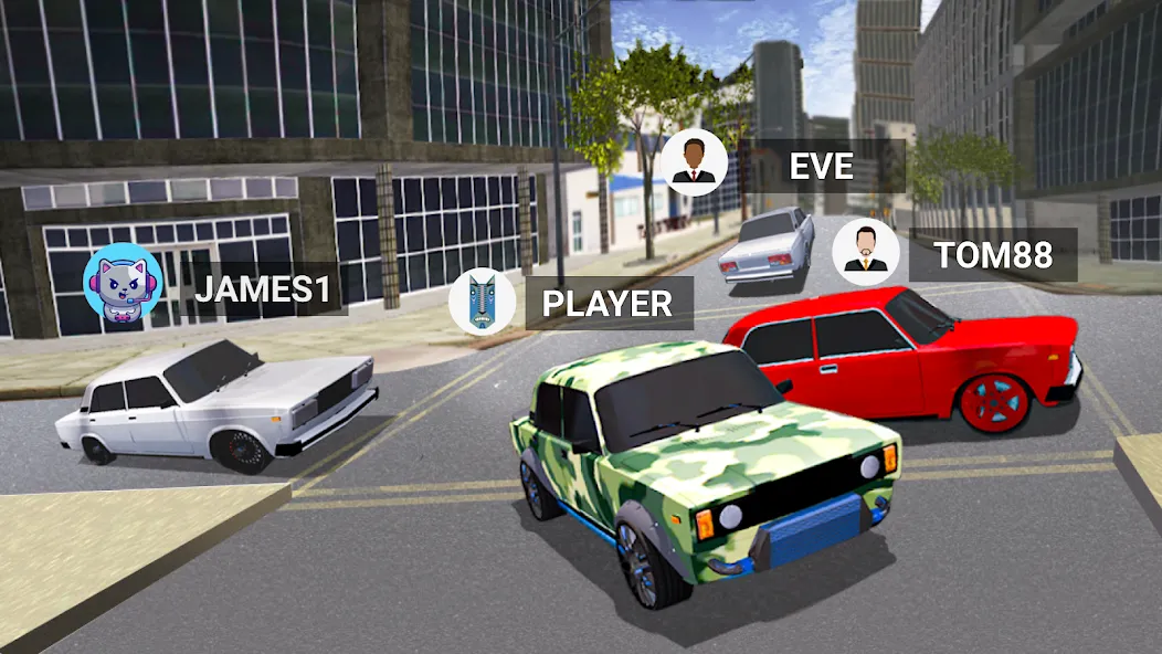 Drive Classic VAZ 2107 Parking [MOD: безлимитные деньги и топливо] Screenshot 4