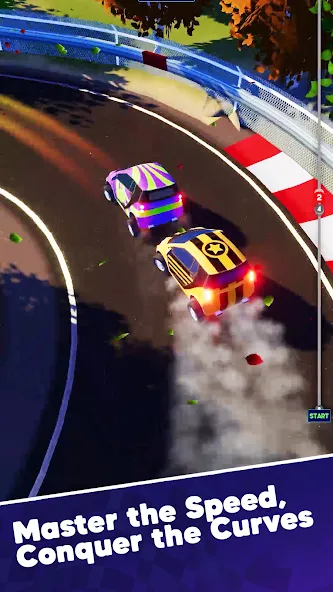 Sharp Ride 3D [MOD: безлимитные деньги и топливо] Screenshot 1