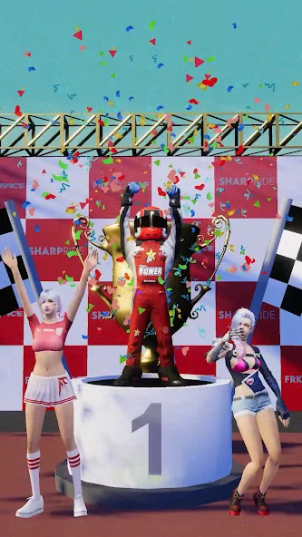 Sharp Ride 3D [MOD: безлимитные деньги и топливо] Screenshot 2