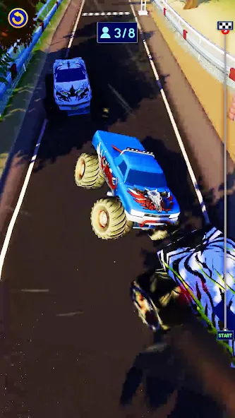 Sharp Ride 3D [MOD: безлимитные деньги и топливо] Screenshot 4
